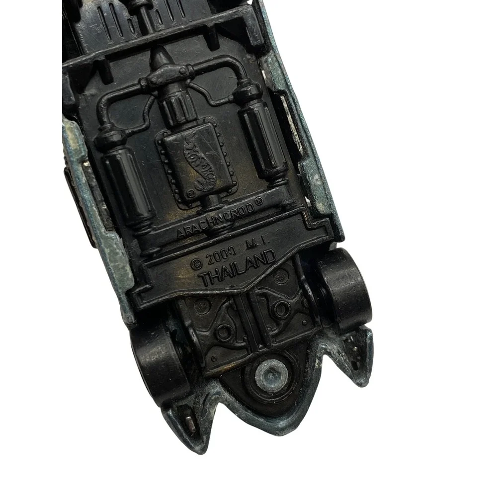 VTG‎ Hot Wheels Arachnorod 2000 Diecast Car Dark Gray Spider Vehicle 1:64 Scale